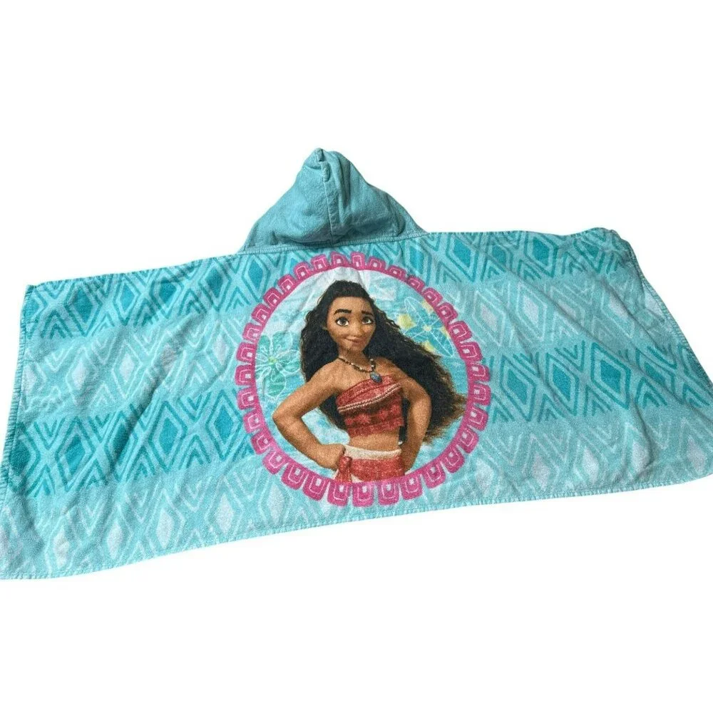 Moana Kids Hooded Beach Towel